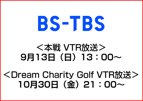 TV放映（BS-TBS）