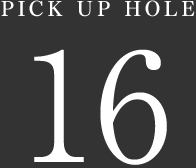 PICK UP HOLE 16