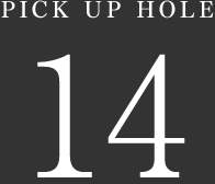 PICK UP HOLE 14