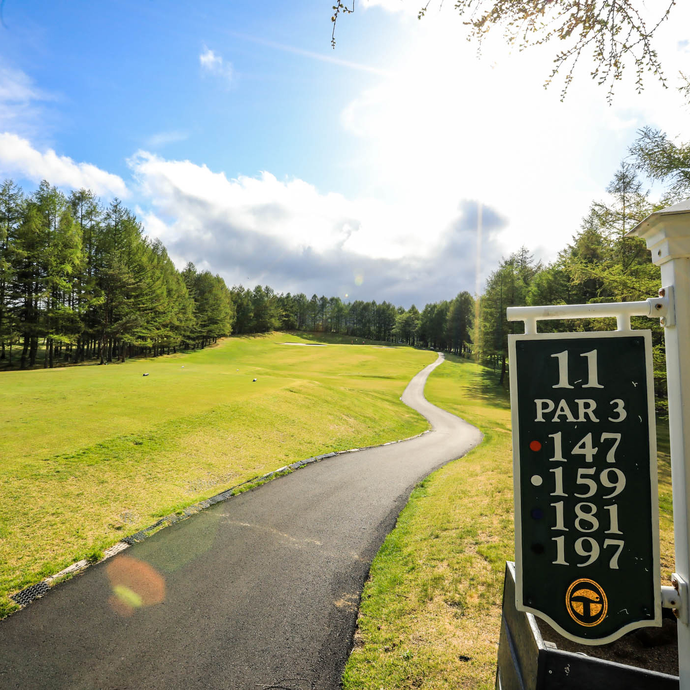 Asama No.11 Hole / 197Y Par3